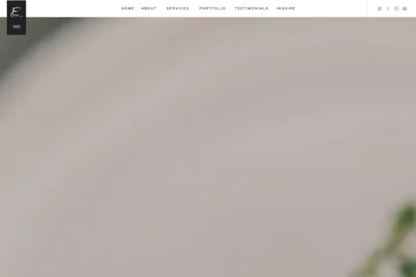 Elevated Events By Shelby — website preview