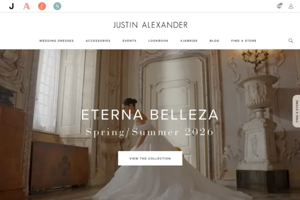 Justin Alexander — website preview