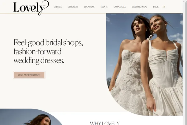 Lovely Bride Nyc — website preview