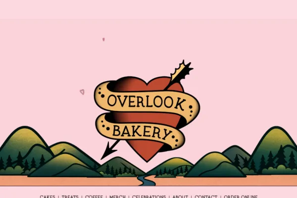 Overlook Bakery — website preview
