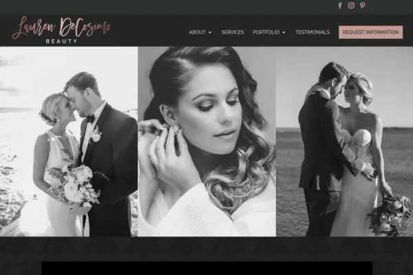 Pinned & Proper / Lauren Decosimo — website preview