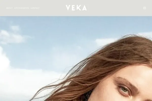Veka Bridal — website preview