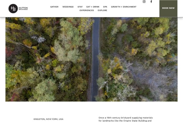 Hutton Brickyards — website preview