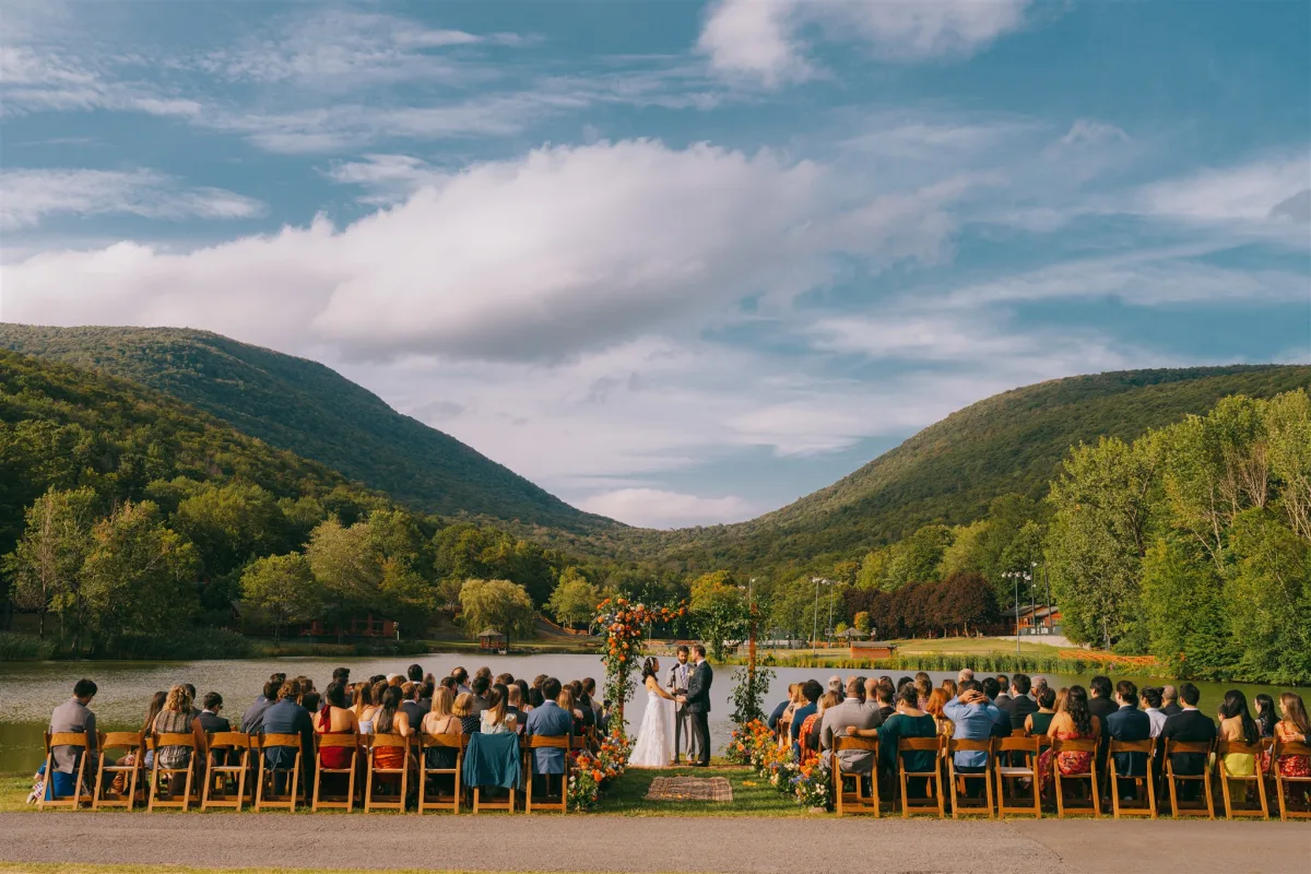 Timber Lake Camp wedding photography