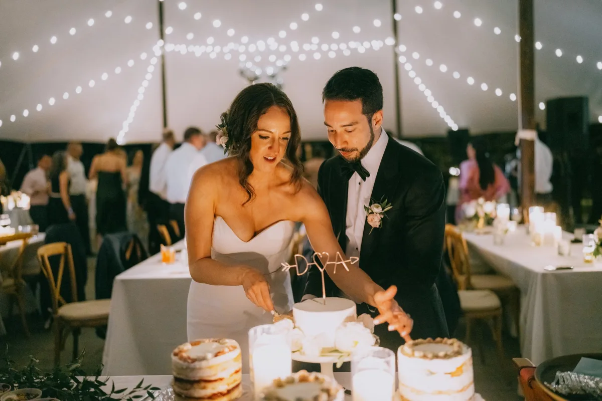 Danielle and Andre wedding at Hasbrouck House