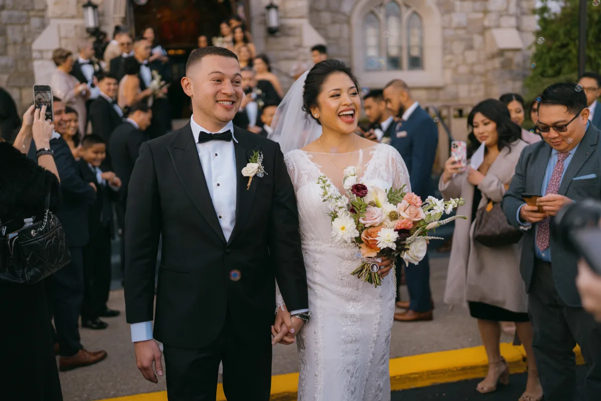 Jason and Andree wedding at Red Maple Vineyard
