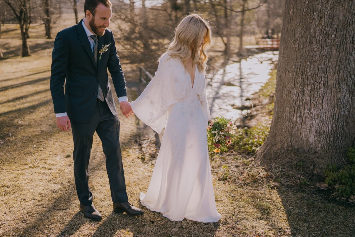 Lindsey and Adam wedding at Troutbeck