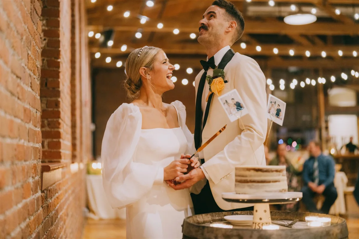 Megan and Jackson wedding at City Winery