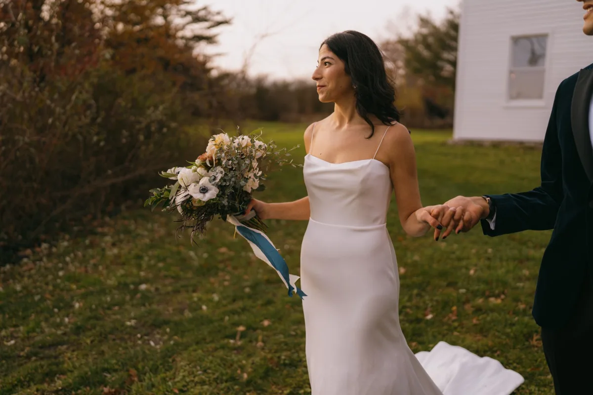 Stacey and Jack wedding at Audrey's Farmhouse
