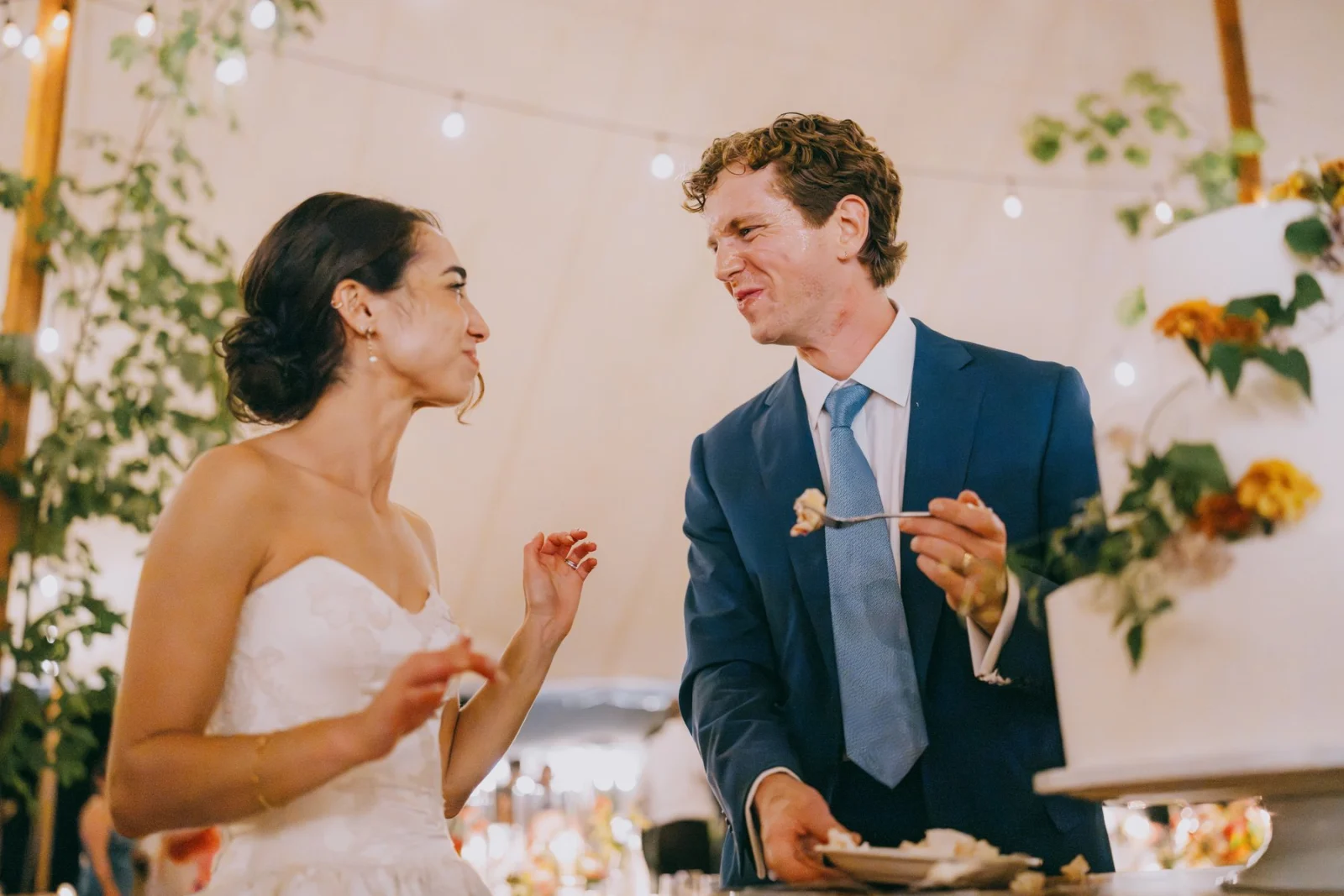 Emma and Alex wedding at Blooming Hill Farm