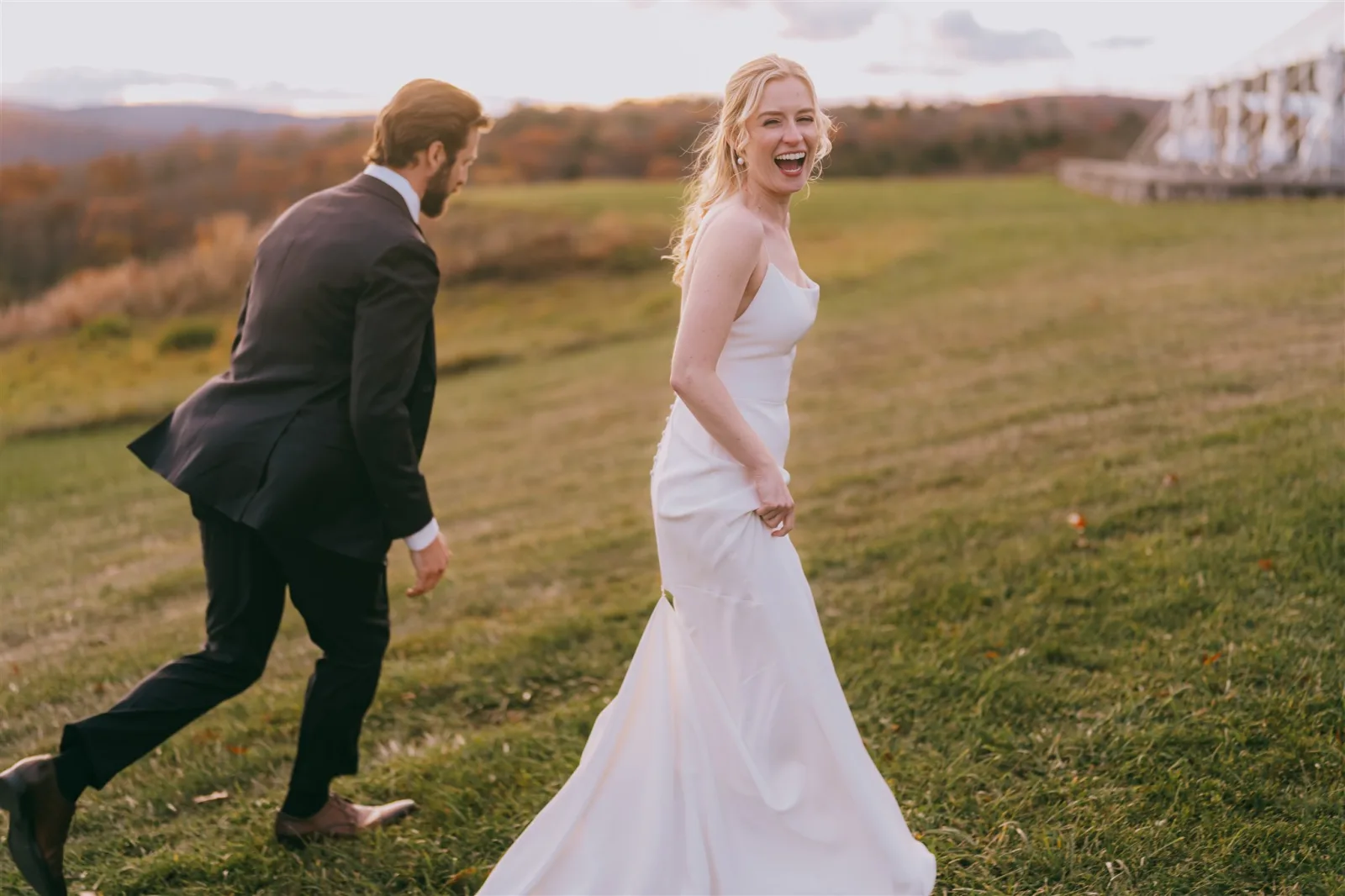 Lizzie and Greg wedding at Seminary Hill