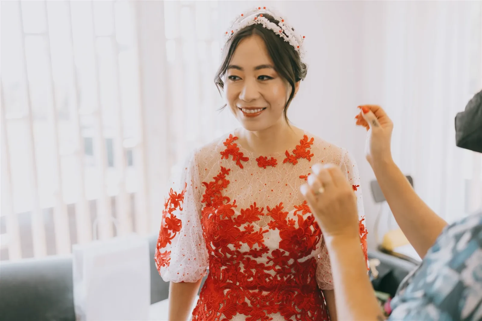 Nicole and Kwame wedding at Gather Greene